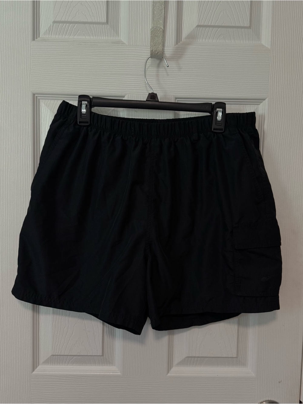 XL Nike Black Athletic Shorts with Logo
